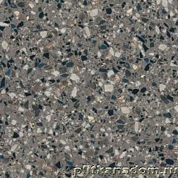 Керамическая плитка Kutahya Terrazzo Anthracite Серый Матовый Керамогранит 80x80 см