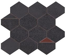 Керамическая плитка Atlas Concorde Blaze Iron Mosaico Nest (9BNI) Глазурованная керамическая плитка 25,8х29,4 см