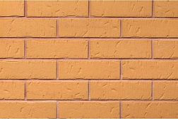 ABC-Klinkergruppe ТО Objekta Sandgelb Genarbt Желтая Матовая Фасадная плитка 7,1х24 см