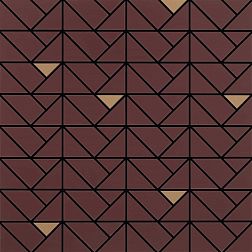 Керамическая плитка Marazzi Eclettica Purple Bronze M3J4 Мозаика 40x40 см