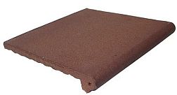 Керамическая плитка Gres de Alloza Gres Aragon MU T-2 Ступень фронтальная 33х33 см