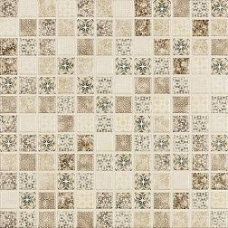 Керамическая плитка Jasba Pattern Beige-Braun Мозаика 2х2 31х31 см