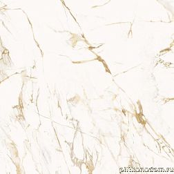 Керамическая плитка Roberto Cavalli Lush Calacatta Oro Lux Бежевый Полированный Керамогранит 59,4x59,4 см