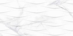 Керамическая плитка Керлайф Calacatta Silver Белая Матовая Rel. 33 Настенная плитка 31,5х63 см