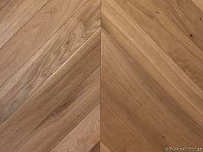 Wood Bee Chevron Дуб Натур браш (Natur Brush) Инженерная доска Матовая 510x92x12