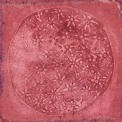 Vives Luca Carlo Granate-B Красный Глянцевый Декор 20х20 см