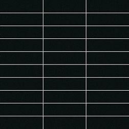 Ce.Si Matt Nero Su Rete Мозаика 3х10 30х30 см