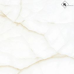Керамическая плитка NS Ceramic Керамогранит с эффектом камня NSC8032 Белый Глянцевый 80х80 см