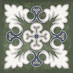 Kerlife Smalto Dеcor 1 Verde Зеленая Матовая Настенная плитка 15х15 см