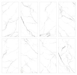 Керамическая плитка Dav Keramika Neo Oslo Carrara Polished Белый Полированный Керамогранит 60x120 см