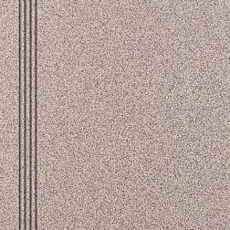 Estima Standard Brown Grey ST03 Бежевая Неполированная Ступень (с насечками) 30x30 см