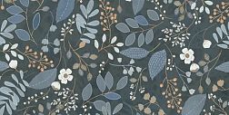 Керамическая плитка La Fenice Touch Evo Dec Charme Blue Rett Керамогранит 60x120 см