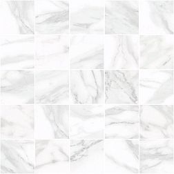 Керамическая плитка Laparet Olimpus Декор мозаичный белый MM34037 25х25 см