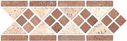 Травертин Toscana Mosaico Декор 10х30,5