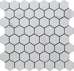 Keratile Syros White Hex. Белая Матовая Мозаика 17,5х20,2 см