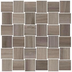Керамическая плитка Vallelunga Opus 60007221 Mosaico Intreccio Cenere Мозаика (5x5) 30х30 см