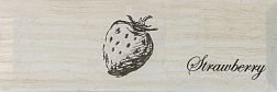 Керамическая плитка Monopole Mistral Fruit Strawberry Декор 10х30 см