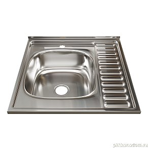 Мойка из нержавеющей стали Mixline ML 60x60 (528018)