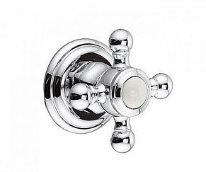 Вентиль горизонтальный, 2 положения, хром, Kludi Adlon 518450520