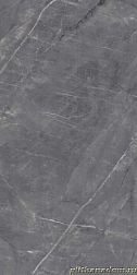 Керамическая плитка Italica Nature Pulpis Dark Grey Серый Полированный Керамогранит 60х120 см