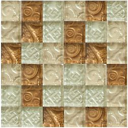 Architeza Pantheon Triumph PAN_ARI_20 Стеклянная мозаика 30х30 (кубик 2,3х2,3) см