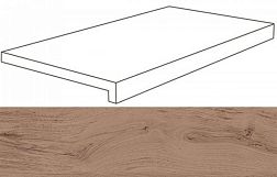 Atlas Concorde Russia Rive Bella Riva Scalino Frontale Коричневая Матовая Ступень Фронтальная 33x160 см