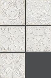 Aparici Aged White Ornato Настенная плитка 20х20 см