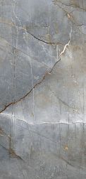 Керамическая плитка Flavour Granito Lamina Blue Glossy Синий Полированный Керамогранит 60x120 см