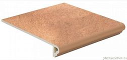 Керамическая плитка Westerwalder Klinker Montmarte WKS 31200 S CottoBraun Ступень 31x32 см