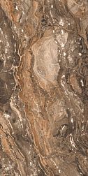 Керамическая плитка Primavera GR204 Richter brown High glossy Керамогранит 60x120 см