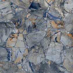 Керамическая плитка Flavour Granito Amadeo Blue Glossy Синий Полированный Керамогранит 60x60 см