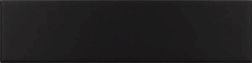 Equipe Costa Nova 28453 Black Matt Настенная плитка 5x20 см