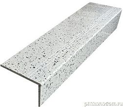 Armano Terazzo Silver Poiish Полированная Ступень фронтальная 30x120 см