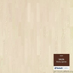 Tarkett Salsa Пакретная доска Ясень Арктик 2283х194х14