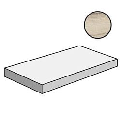 Керамическая плитка Cerdomus Skorpion Angolo Dx Grad.C.Retta Sand Lev 80285 Ступень 33x120 см