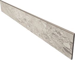 Керамическая плитка Ametis Oceanmist OM01 Light Grey Серый Матовый Плинтус 7x60 см