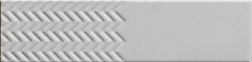 41zero42 Biscuit Waves Bianco Настенная плитка 5х20 см