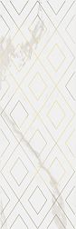 Керамическая плитка Kerama Marazzi Алентежу OS-A272-13124TR Белый Матовый обрезной Декор 30х89,5 см