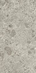 Керамическая плитка Ariostea Fragmenta Grigio Luminoso Soft Серый Матовый Керамогранит 100x300 см