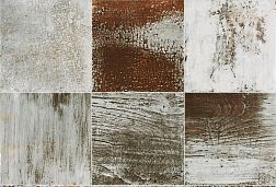 Serra Legno Majolica 532 Blue - Grey Base Glossy Напольная плитка 60х60 см