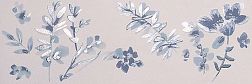 Fap Ceramiche Deco & More fRCK Flower Blue RT Микс Матовая Ректифицированная Настенная плитка 30,5x91,5 см