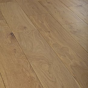 Массивная доска Parketoff Классика Дуб Снежный 16x160x(400-1200)
