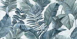 Керамическая плитка La Fenice Touch Evo Dec Tropical Blue Rett Керамогранит 60x120 см