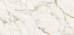 Керамическая плитка Urbatek X-Light Calacatta Gold Nature (12мм) Керамогранит 154х328 см