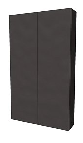 1Marka Шкаф Gaula 60П 2д.Black