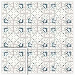 Simpolo Ceramics Motif Scs Berry Голубой Матовый Керамогранит 19,8х19,8 см