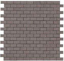 Керамическая плитка Atlas Concorde Kone grey mosaico brick Керамогранит 30,4x30,4 см