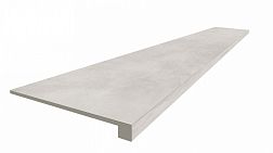 Керамическая плитка Coliseum Gres San Siro Уайт Ступень фронт. 33x120 см