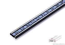 Керамическая плитка Juliano Декоративные вставки JY3204 Yolanda Black 3,2х244 см