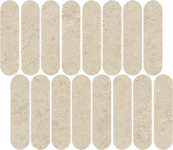 Керамическая плитка Vives London Mosaico Mayfair Natural Бежевая Матовая Мозаика 27x31 см